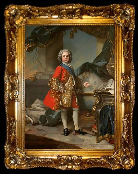 framed  Louis Tocque Dauphin fils de Louis XV, ta009-2